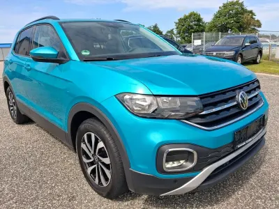 Gebraucht VW T-Cross Active 95 PS (69 kW) 2023 Blau SUV