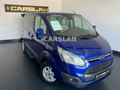 Gebraucht Ford Transit Custom Titanium 125 PS (91 kW) 2016 Blau Van