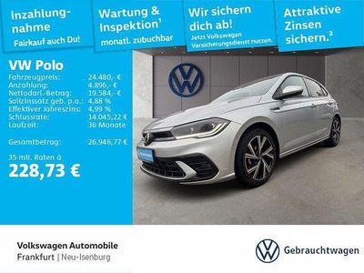 Reflexsilber metallic Gebraucht 2023 VW Polo R-line Limousine | 24.480 € (Fairer Preis)