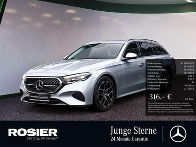 Gebraucht Mercedes E200 Advanced Plus 163 PS (119 kW) 2025 Silber / hightechsilber Kombi