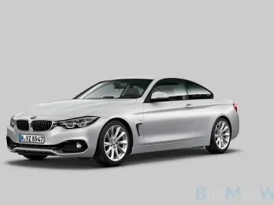 Brugt BMW 430 Sport Line 258 HK (189 kW) 2017 Sølv Coupe
