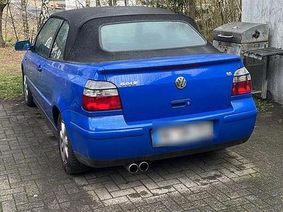 Gebraucht VW Golf Cabriolet 120 PS (88 kW) 1998 Blau Cabrio