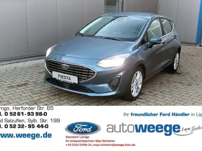 Używany Ford Fiesta Titanium 125 KM (91 kW) 2023 Niebieski Hatchback