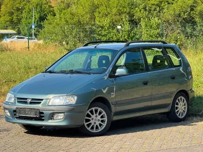 Gebraucht Mitsubishi Space Star Comfort Edition 102 PS (75 kW) 2002 Blau Van / Kleinbus