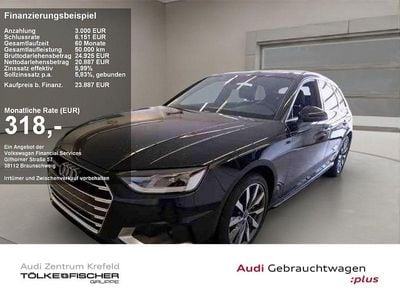 Second-hand Audi A4 Ambiente 204 CP (150 kW) 2021 Negru Break
