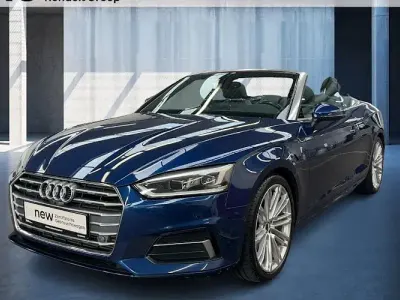Brugt Audi A5 Cabriolet Sport 252 HK (185 kW) 2018 Blå Cabriolet
