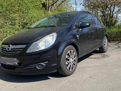 Gebraucht Opel Corsa 69 PS (50 kW) 2010 Schwarz Kleinwagen