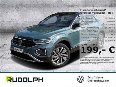 Gebraucht VW T-Roc Goal 150 PS (110 kW) 2025 Blau SUV