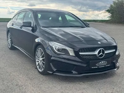 Gebraucht Mercedes CLA200 AMG line 156 PS (114 kW) 2015 Nachtschwarz Coupé