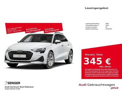 Gebraucht Audi A3 Ambiente 116 PS (85 kW) 2025 Gletscherweiß metallic Limousine