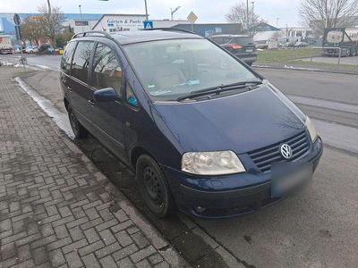 Gebraucht VW Sharan 115 PS (84 kW) 2002 Blau Van / Kleinbus