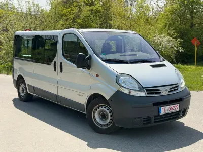 Second-hand Nissan Primastar 135 CP (99 kW) 2006 Alb Monovolum
