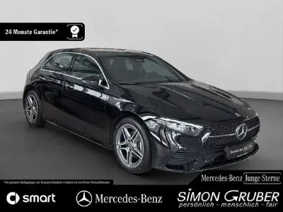 Brugt Mercedes A200 AMG line 163 HK (119 kW) 2025 Sort Sedan