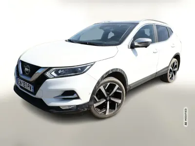 Gebraucht Nissan Qashqai Tekna+ 163 PS (119 kW) 2018 Weiß metallic SUV
