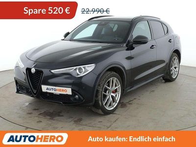 Gebraucht Alfa Romeo Stelvio Tech Edition 209 PS (153 kW) 2018 Schwarz SUV