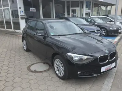 Gebraucht BMW 114 Sport Line 102 PS (75 kW) 2012 Schwarz Kleinwagen