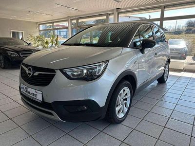 Gebraucht Opel Crossland X Innovation 110 PS (80 kW) 2018 Argonsilber/sovereign/switchbl SUV