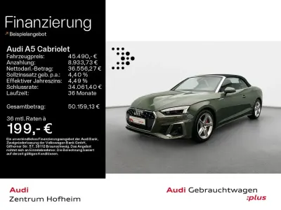 Usata Audi Cabriolet S-Line 204 CV (150 kW) 2025 Verde Cabrio