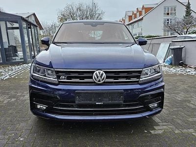 Begagnad VW Tiguan R-line 190 HK (139 kW) 2018 Blå SUV