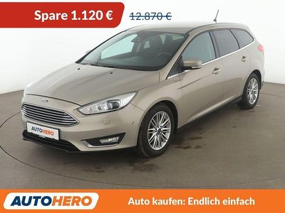 Usata Ford Focus Titanium 120 CV (88 kW) 2017 Grigio Station wagon