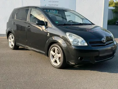 Gebraucht Toyota Corolla Verso 177 PS (130 kW) 2006 Schwarz Van / Kleinbus