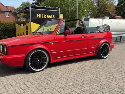 Gebraucht VW Golf Cabriolet Sportline 98 PS (72 kW) 1992 Rot Cabrio