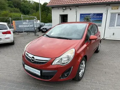 Gebraucht Opel Corsa Satellite 87 PS (63 kW) 2011 Orange Kleinwagen