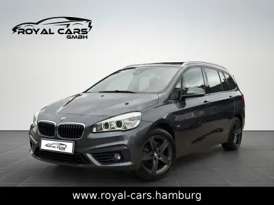 Gebraucht BMW 218 Gran Tourer Sport Line 150 PS (110 kW) 2016 Grau Van / Kleinbus