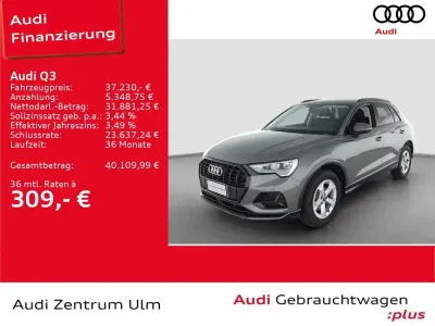 Usata Audi Q3 Advanced Plus 150 CV (110 kW) 2025 Grigio SUV