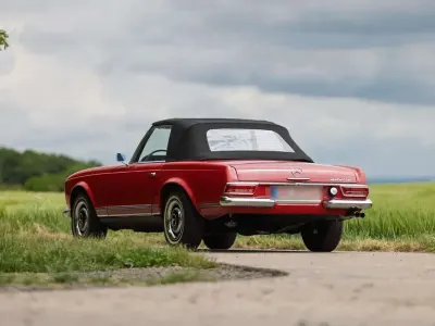 Gebraucht Mercedes 230 Classic 1965 Rot Cabrio
