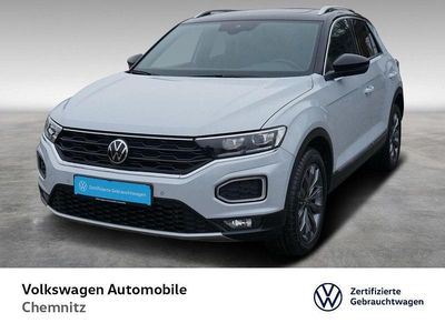 Gebraucht VW T-Roc Sport 150 PS (110 kW) 2021 White silver metallic/schwarz SUV