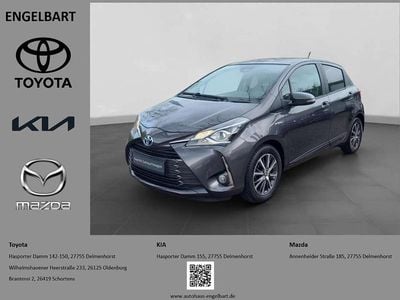 Usata Toyota Yaris Hybrid Team 101 CV (74 kW) 2020 Grigio Utilitaria