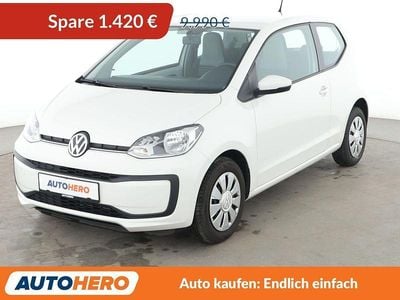 Gebraucht VW up! move up! 60 PS (44 kW) 2018 Weiß Kleinwagen