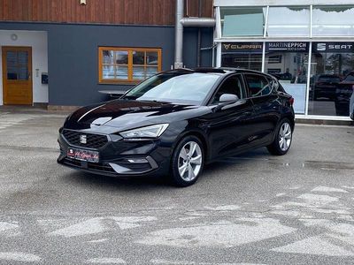 Usata Seat Leon ST FR 131 CV (96 kW) 2020 Nero Station wagon