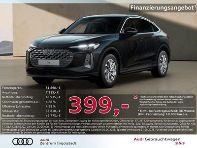 Gebraucht Audi Q5 Sportback Advanced 204 PS (150 kW) 2025 Mythosschwarz metallic SUV