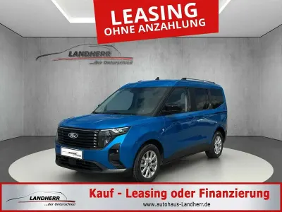 Gebraucht Ford Tourneo Courier Titanium 125 PS (91 kW) 2025 Digital aqua blue Van / Kleinbus