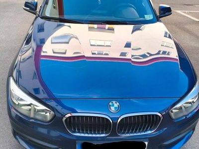 Usata BMW 116 Comfort Edition 109 CV (80 kW) 2015 Blu Utilitaria