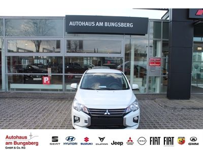 gebraucht Mitsubishi Space Star Select + 1.2 CVT *Klima*Bluetooth*Alu*Multif.Lenkrad*Sitzheizung*Tempomat*Regensensor