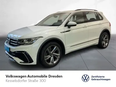Gebraucht VW Tiguan R-line 150 PS (110 kW) 2023 Weiß SUV