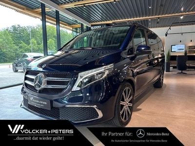 Gebraucht Mercedes V300 Exclusive 239 PS (175 kW) 2020 Blau Van / Kleinbus