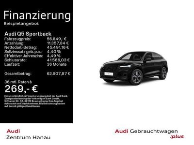 Usata Audi Q5 S-Line 286 CV (210 kW) 2025 Nero SUV