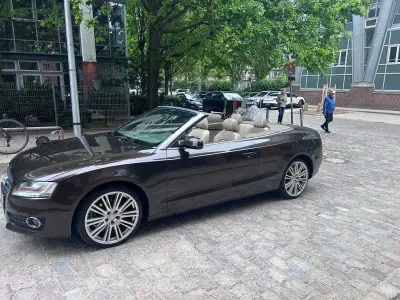 Używany Audi A5 Cabriolet 190 KM (139 kW) 2010 Brązowy Kabriolet
