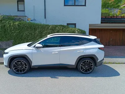 Gebraucht Hyundai Tucson Pure 150 PS (110 kW) 2021 Weiß SUV