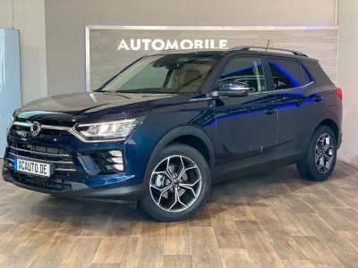 Gebraucht SsangYong Korando Sapphire 163 PS (119 kW) 2022 Atlantic blue (metallic) SUV