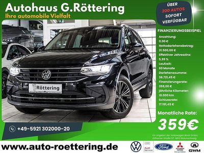 Gebraucht VW Tiguan Active 150 PS (110 kW) 2022 Schwarz SUV