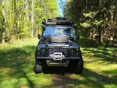 Gebraucht Land Rover Defender 125 PS (91 kW) 2006 Grün SUV
