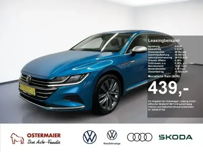 Gebraucht VW Arteon Elegance 190 PS (139 kW) 2022 Eisvogelblau metallic Kombi