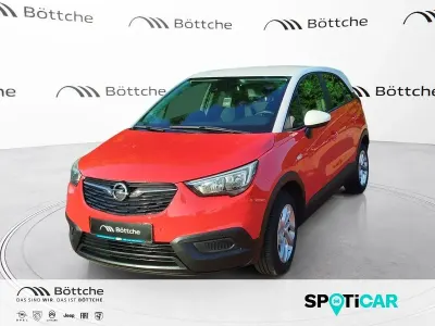 Gebraucht Opel Crossland Edition 110 PS (80 kW) 2018 Lava rot SUV