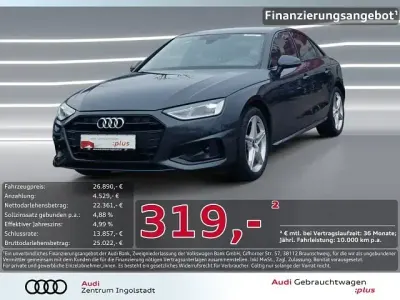 Gebraucht Audi A4 Advanced 204 PS (150 kW) 2022 Manhattangrau metallic Limousine