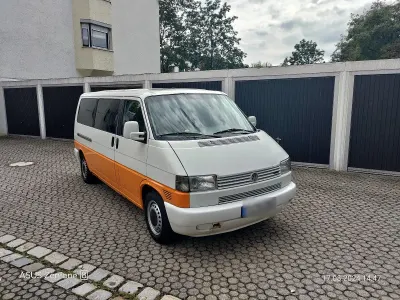 Second-hand VW T4 85 CP (62 kW) 2002 Portocaliu Van